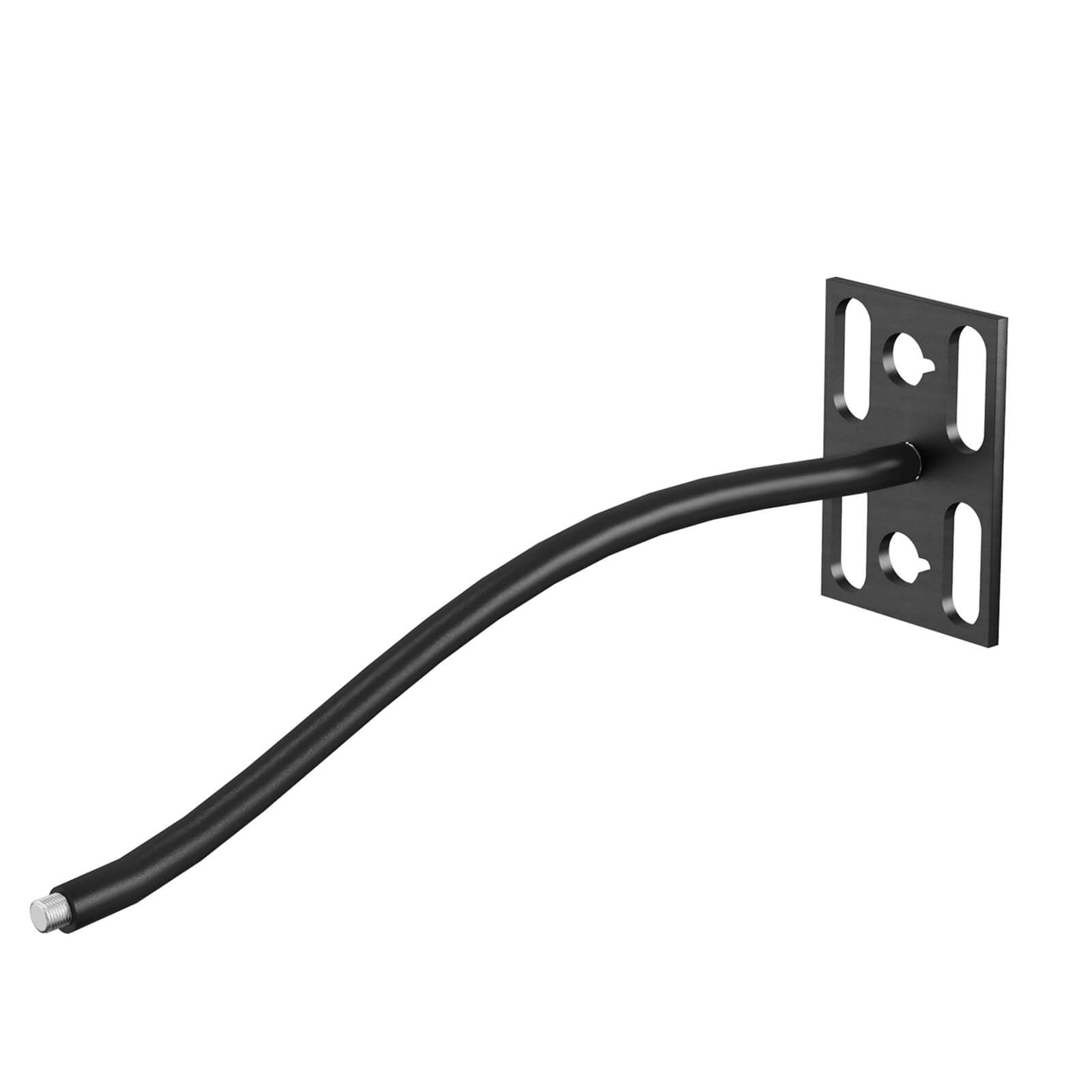 Solar Panel Mounting Bracket | Extended 10-inch Metal Gooseneck