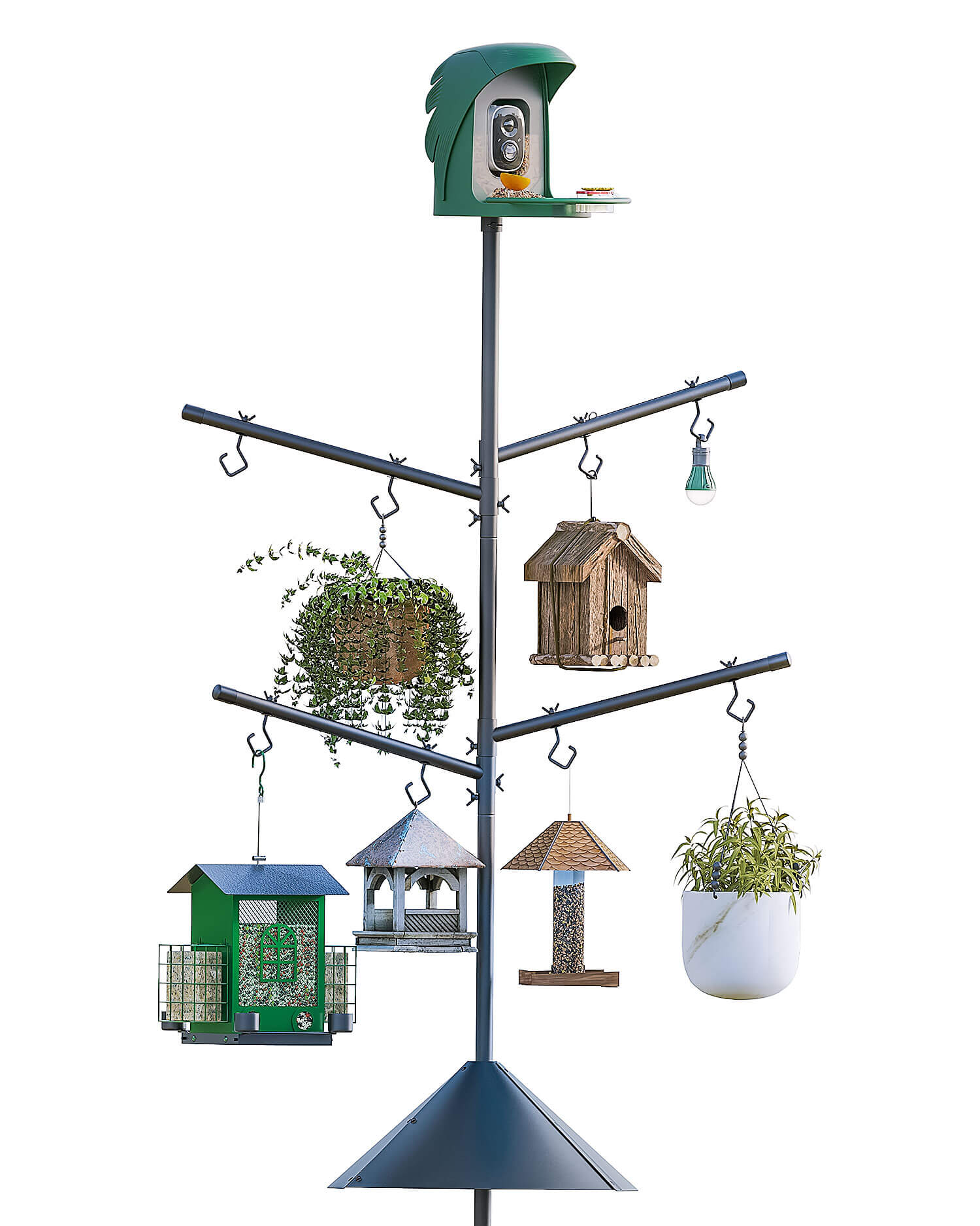 perchme Pole - Bird Feeder Pole