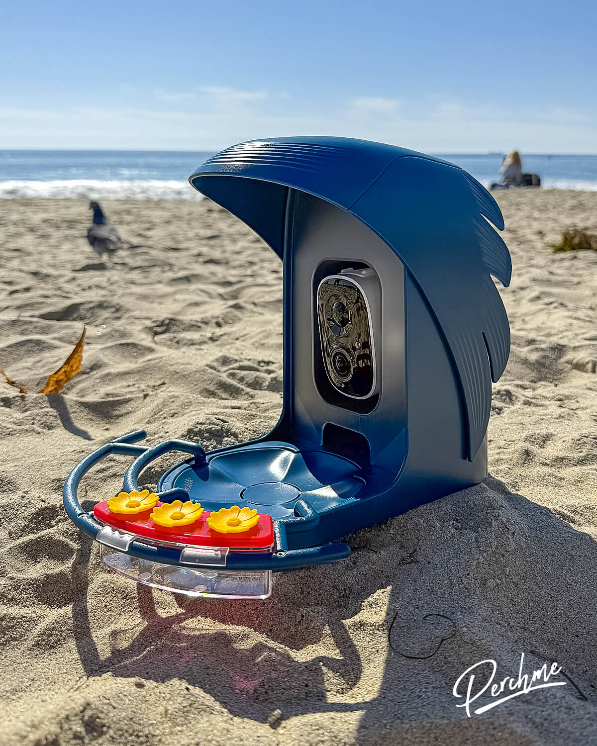 PerchMe Smart Bird Feeder with Camera, Solar Powered, AI Recognition,Great Gift for Bird Lovers